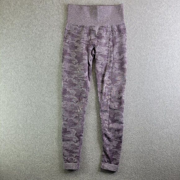 Gymshark Leggings Womens S Purple Adapt Camo Seamless Booty Lifting Shaping - Picture 1 of 13